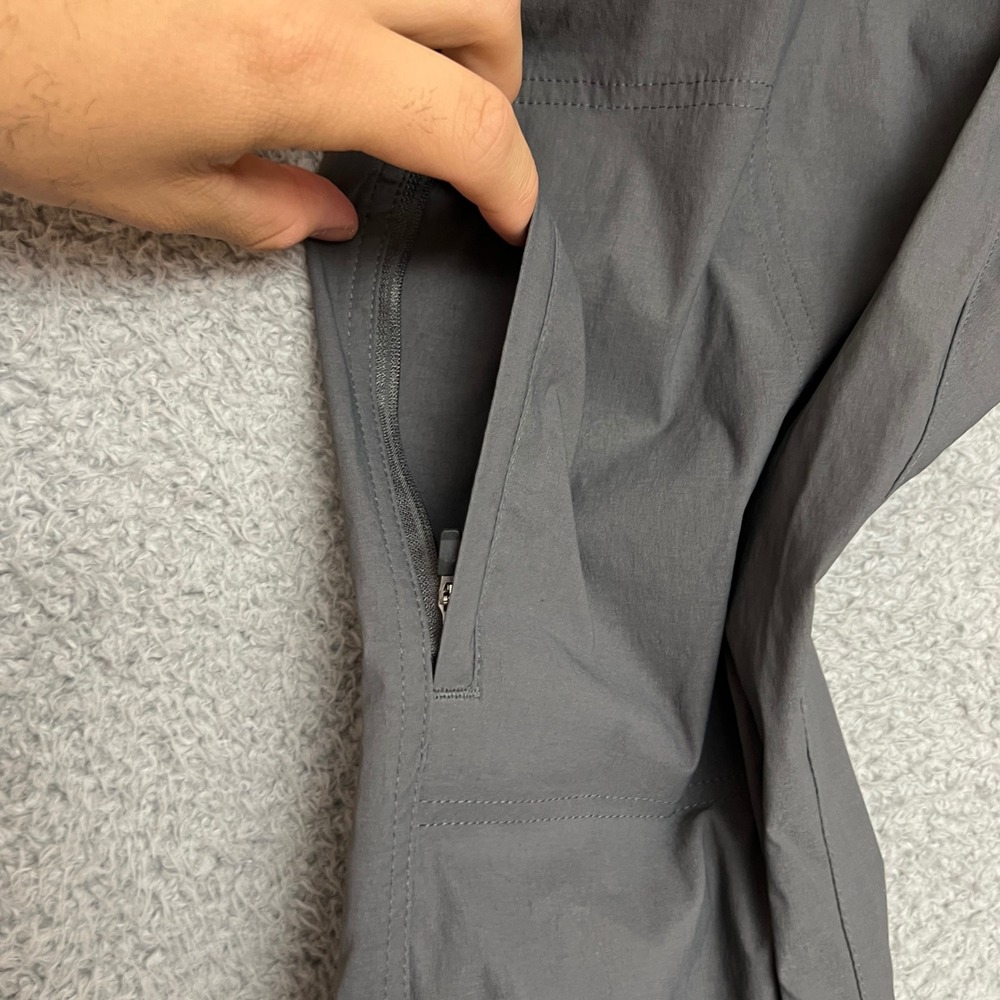 Orvis Tech Pants Mens 32 Gray Stretch Straight Casual Office Formal Comfort - Picture 7 of 12